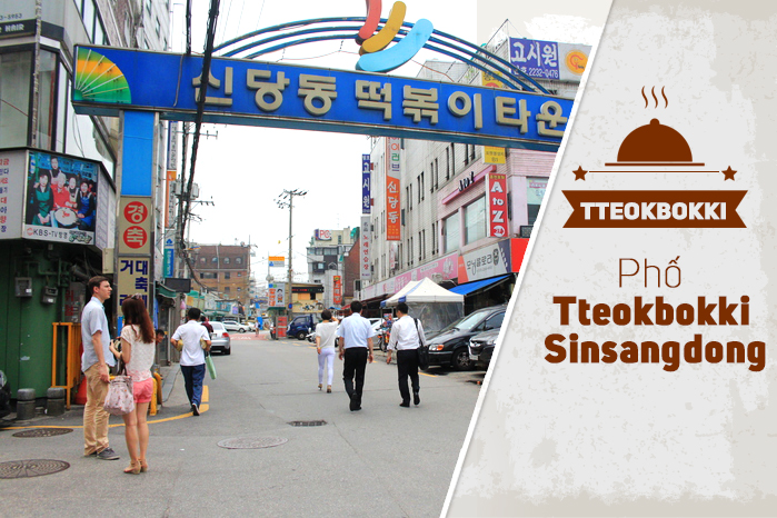 Nếm thử tteokbokki ở khu ẩm thực đường phố nổi nhất Hàn Quốc