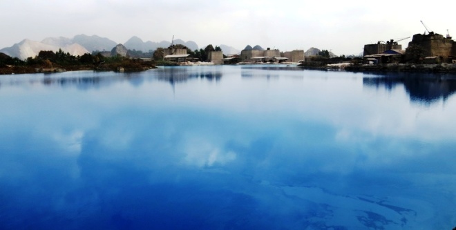 hồ nước xanh Hải Phòng