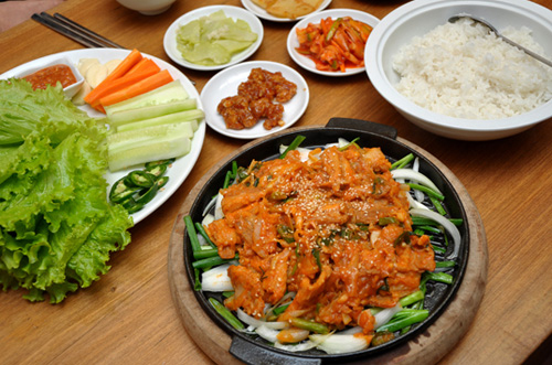 Hàn Quốc, món ăn Hàn Quốc, cơm Hàn Quốc
