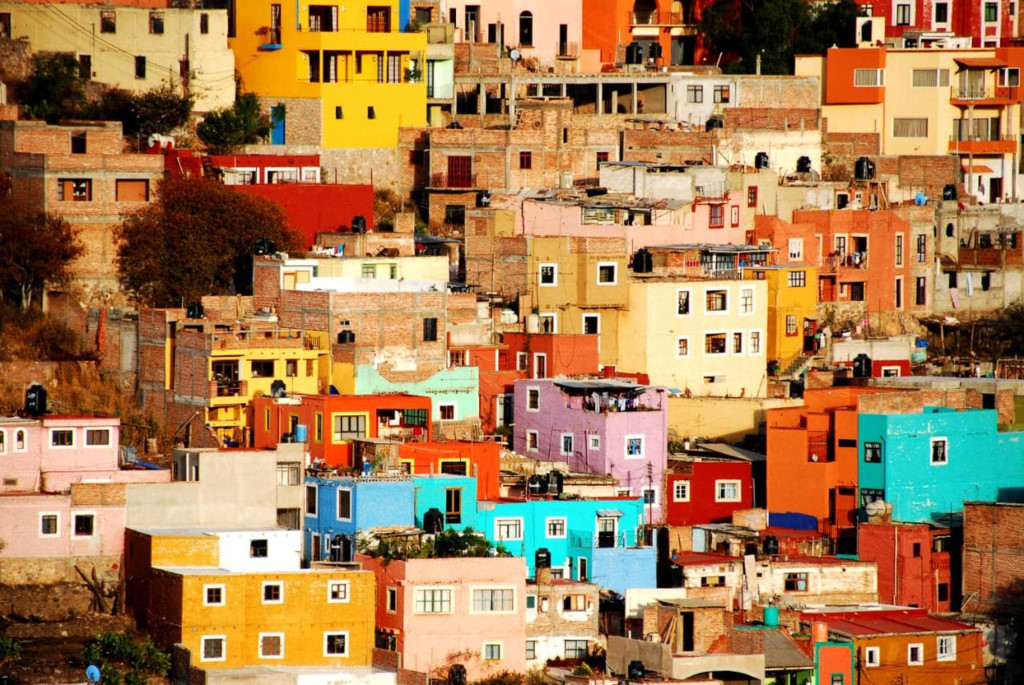 Guanajuato, Mexico, thị trấn sắc màu