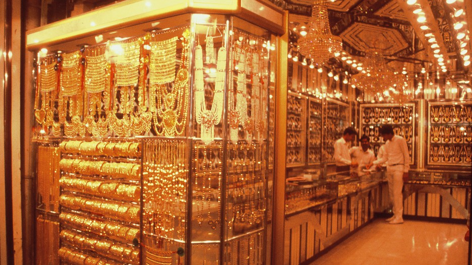 chợ vàng Gold Souk, chợ vàng Dubai