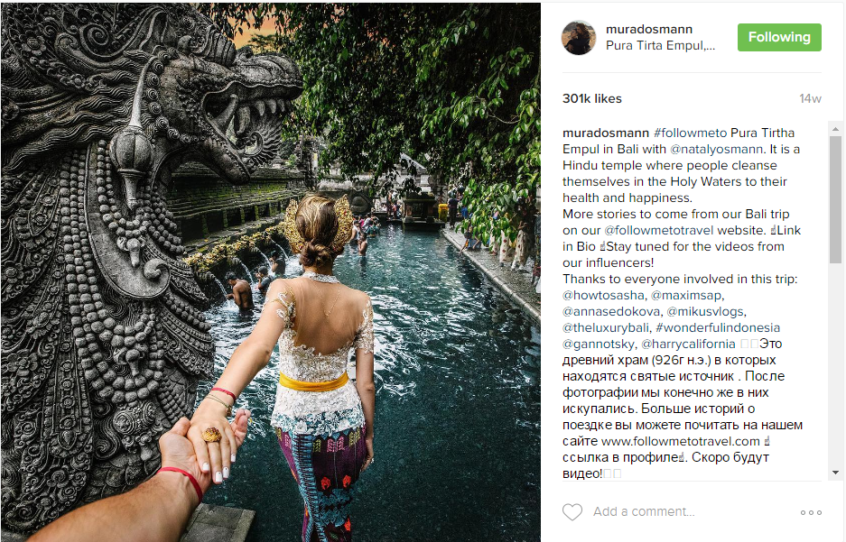 Du lịch vòng quanh thế giới bằng Instagram